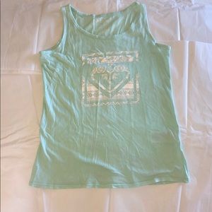 Girls cyan tank top